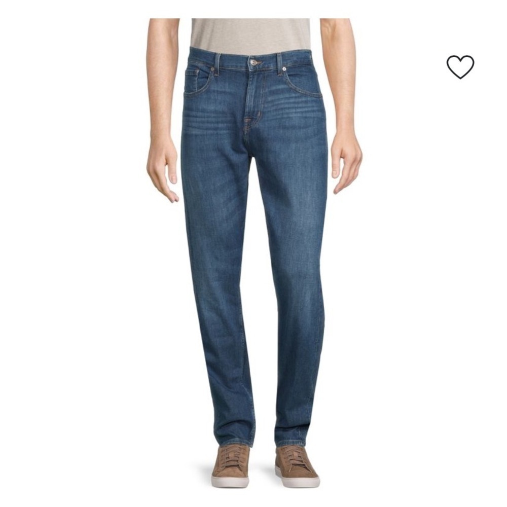 7 FOR ALL MANKIND
Adrien Slim Tapered Fit Jeans fall denim casual classic $200